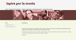 Desktop Screenshot of lapiraunitaditalia.org